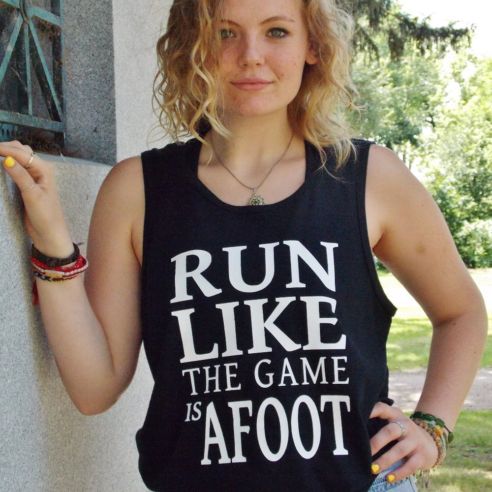 Sherlock Tank Top. Unisex Sizing. New.